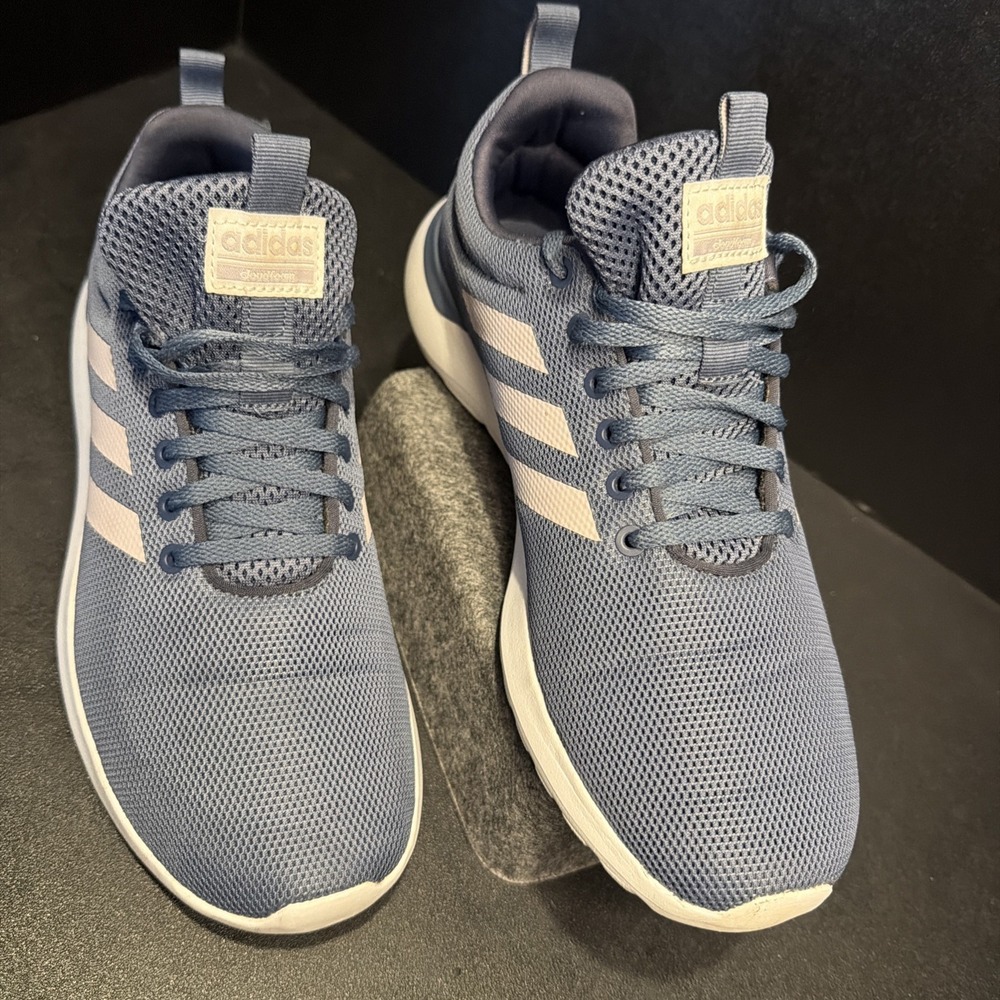 Adidas Woman's Cloudfoam Flex-size 8.5 navy blue - Picture 2 of 8